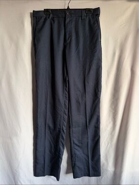 Amazon Essentials Men's Navy Straight Dress Pants